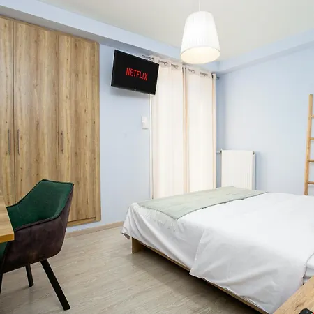 Elysium House Bright Floor With Terrace Location Thessaloniki