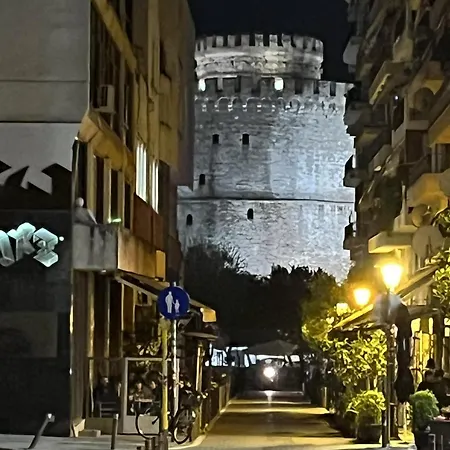 Elysium House Bright Floor With Terrace Location Салоники